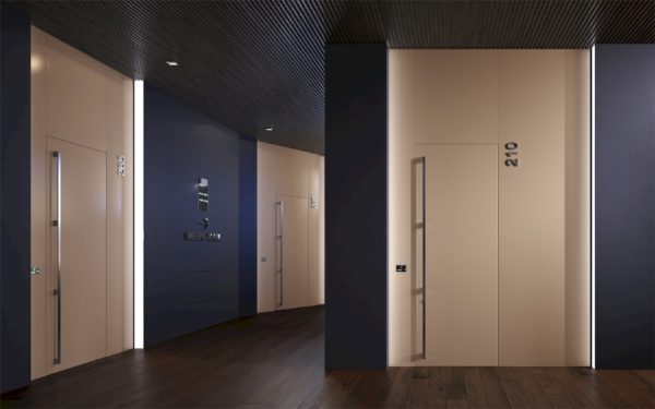 Противопожарная дверь 2200×1500 / серия FRM55354