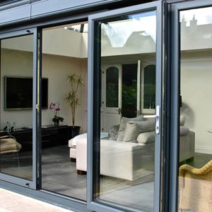 Противопожарная дверь для веранды / серия FRM33239